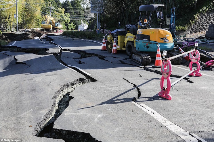 Terremoto en Jap&oacute;n